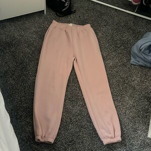 Medium pink Shein sweatpants